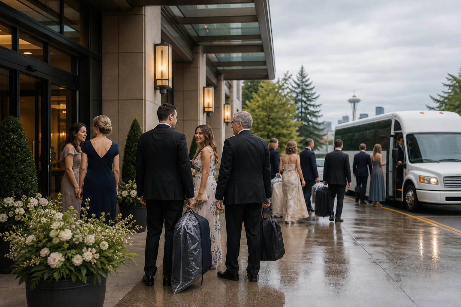 Wedding Guest Charter Bus Service In Seattle planning guide